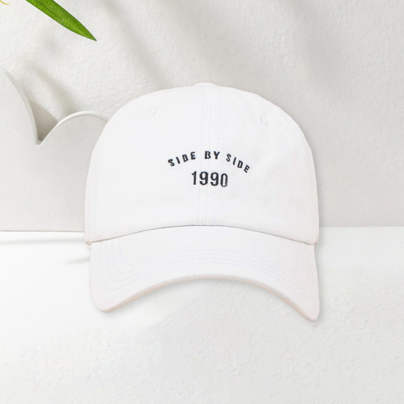 Embroidered SLDE BY SLDE 1990 Baseball Cap