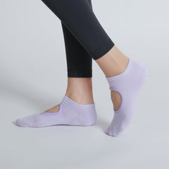Comfy Non Slip Round Toe Yoga Socks
