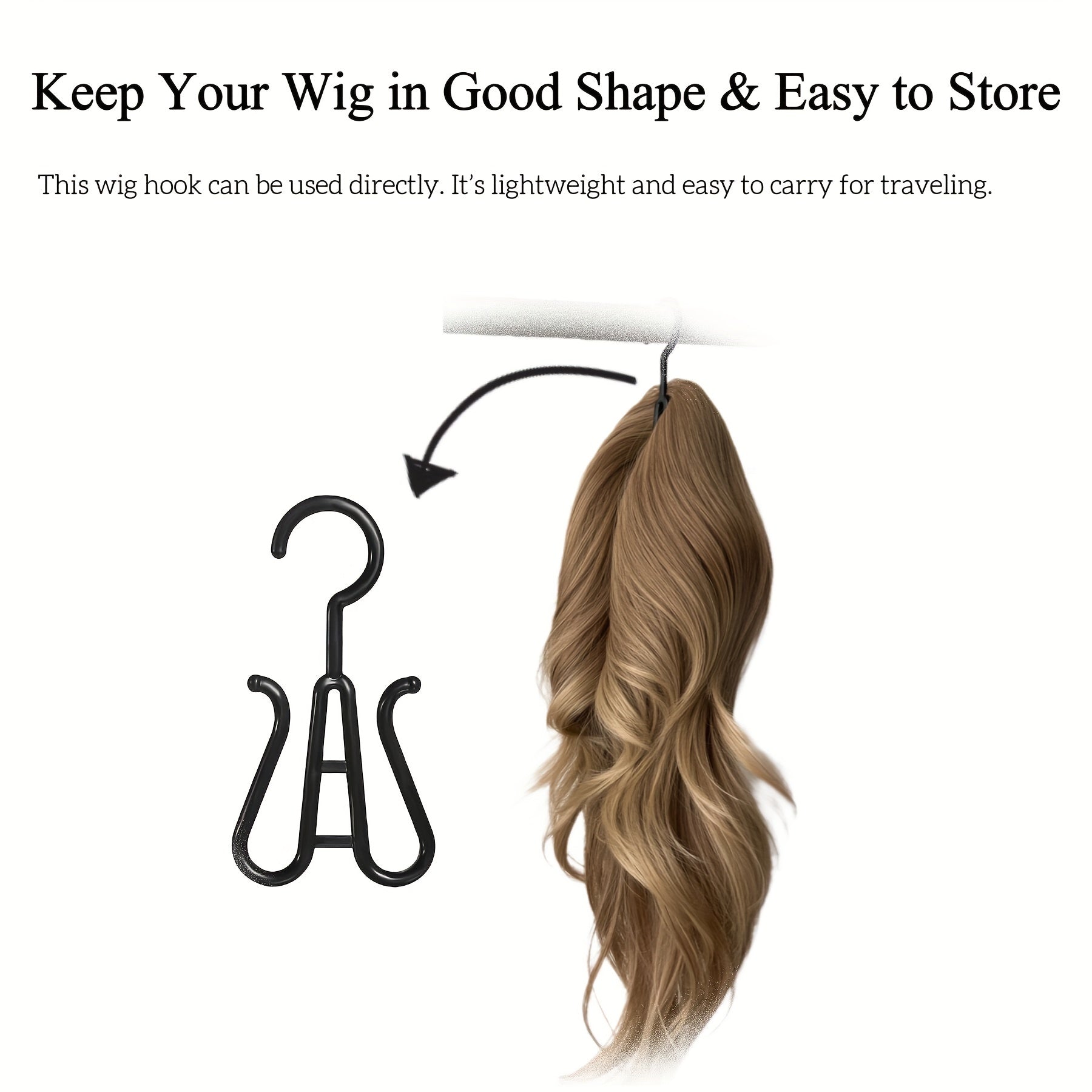 Professional Reinforced Hooks for Hanging Wigs