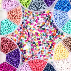 Elegant Toasted Lacquer Beads for Crafts 1box