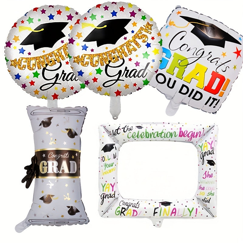 Congrats Grad Graduation Balloons Graduation Party Decorations