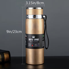 1oz Stainless Steel Insulated Tumbler Anti Fall Heat Preserva