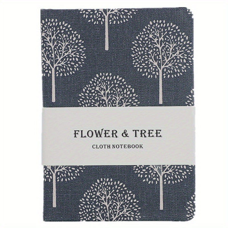 Cloth Print Notepad Student Journal Extra Thick Book