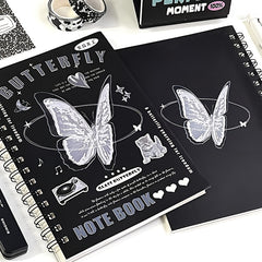 A5 Glass Texture Coil Notebook 50 Sheets