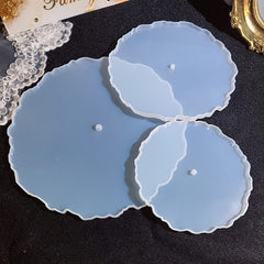 3 Tier Resin Mold Cake Stand Epoxy Geode Silicone Casting Mold