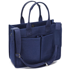 Canvas Mommy Tote Bag Multi-functional & Durable for Work & Travel