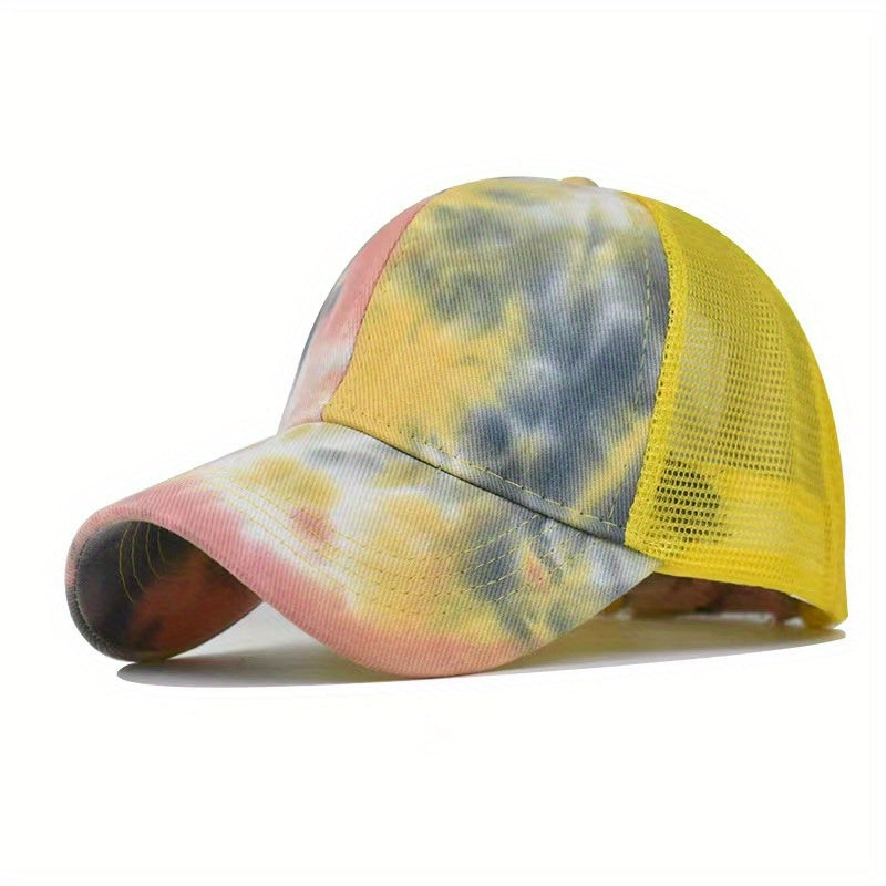 Tie Dye Hat Sun Protection Baseball Cap