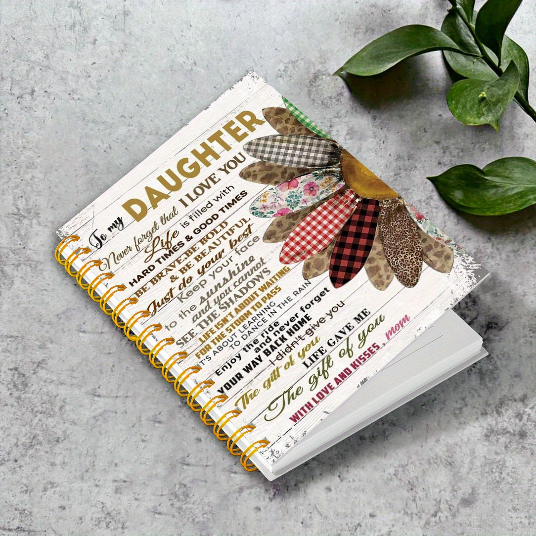 Inspirational Daughter Notebook Motivational Quotes 50 Pages