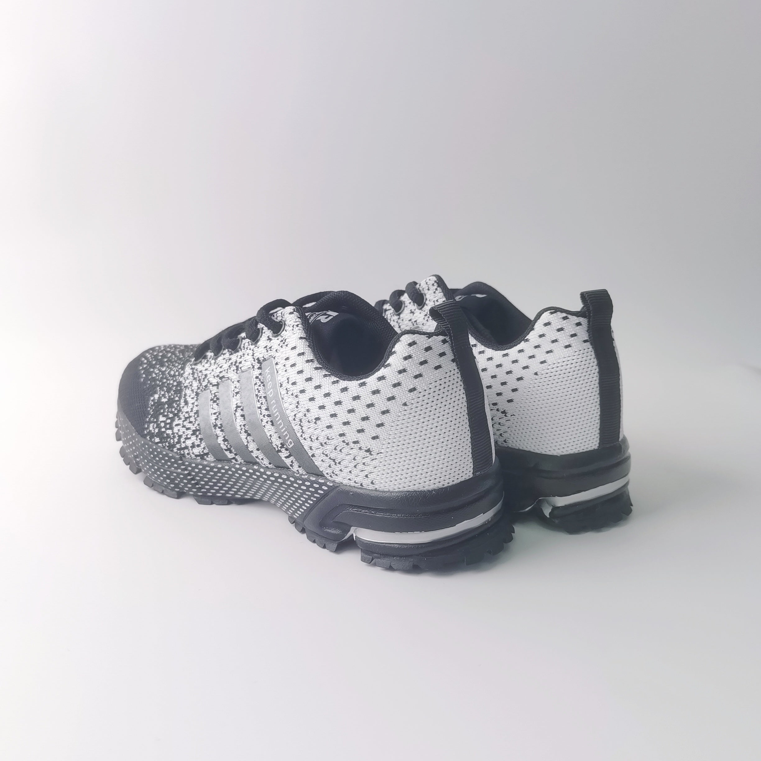 Men's Gradient Lace-up Running Shoes