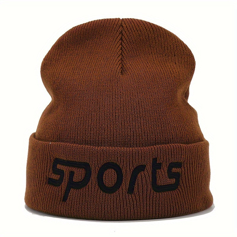 Knitted Hat Beanies Winter Coldproof Ear Protection Warm Hat