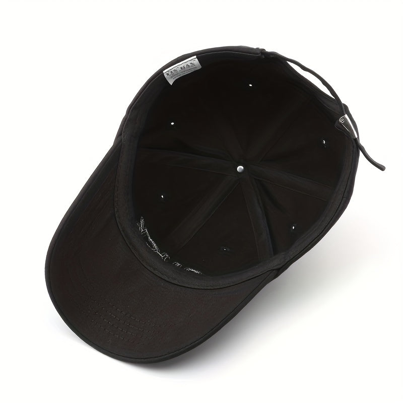 Japanese Retro Spring Autumn Embroidery Baseball Cap