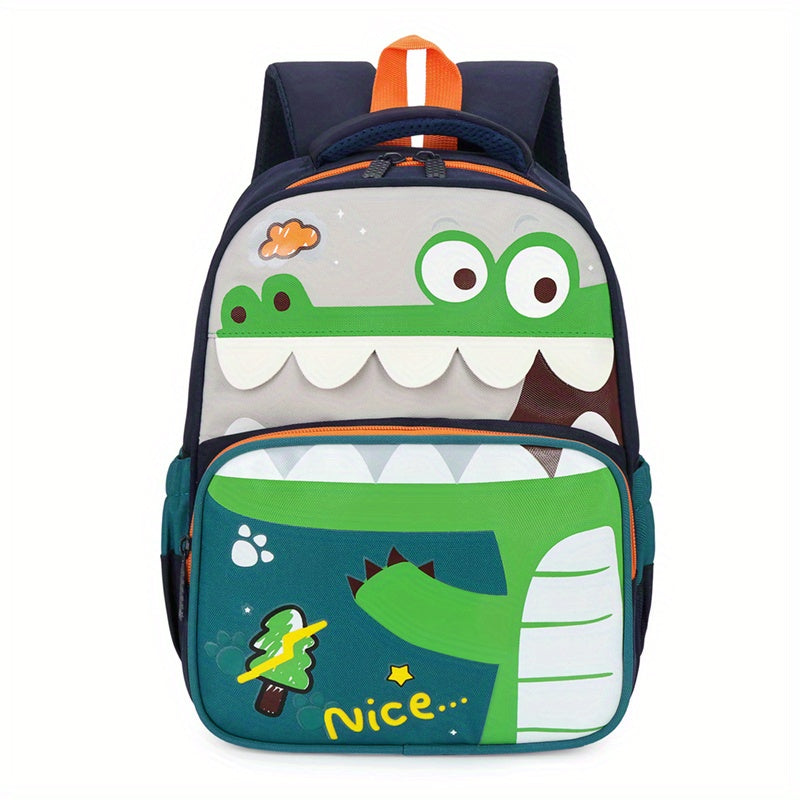Kindergarten Cartoon Schoolbag Boys Girls Dinosaur Rabbit Backpack