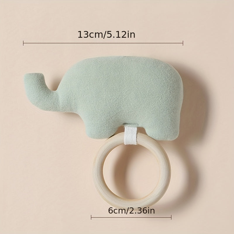 Baby Teether Wooden Molar Ring Elephant Towel Teddy Plush Doll & More