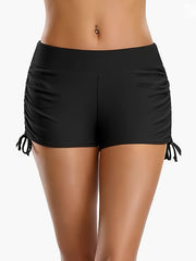  Vacay Bikini Bottoms High Rise Swim Shorts