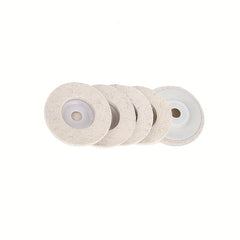 5pcs Wool Felt Polishing Wheel Disc Kit for 100 Angle Grinder