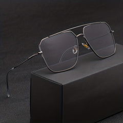 Men's Casual Sunglasses Anti Reflective Metal Glasses For Outdoor Activities