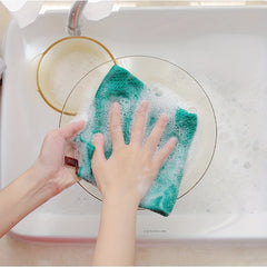 4pcs Cotton Waffle Dish Cloths Absorbent Quick Drying Dish Towels