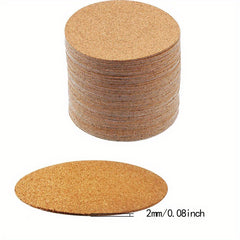 30pcs Self Adhesive Cork Spacer Rounds 4inch Cork Tiles DIY Crafts