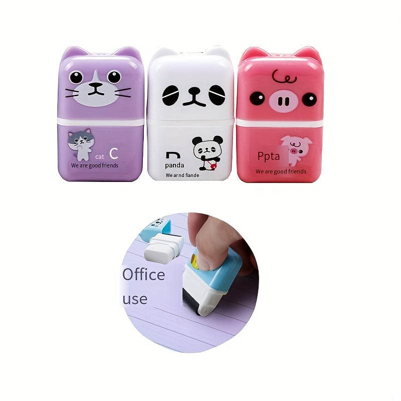 Pencil Roller Eraser With Cleaning Ball Shaving Box Eraser