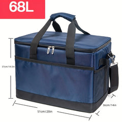 Thermal Insulated Picnic Cooling Case Outdoor Food Carry Bag 35L 68L