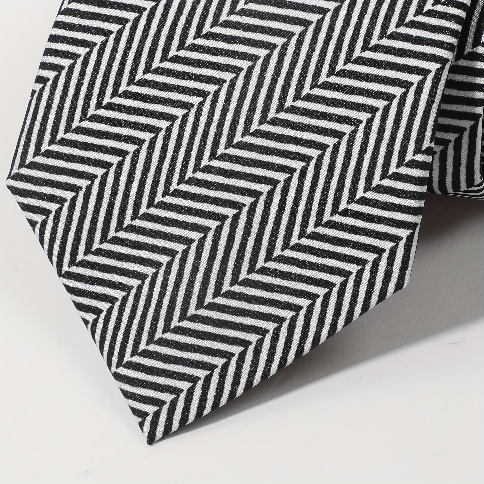 Men's Striped Jacquard Necktie Business Wedding Party Gift