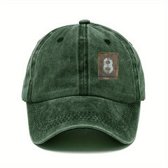 Distressed Vintage Baseball Cap Printed Hat