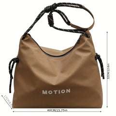Casual Shoulder Bag All Match Nylon Tote Bag