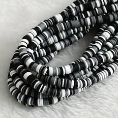 7mm Soft Ceramic Beads for Bracelets Necklaces Mixed Women's Accessories