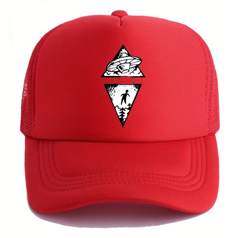 Unisex Adjustable Baseball Cap with Embroidery for Outdoor Sport