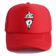 Unisex Adjustable Baseball Cap with Embroidery for Outdoor Sport