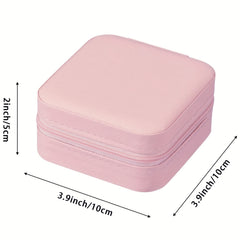 Mini Jewelry Travel Case Small Travel Jewelry Organizer Portable Jewelry Box
