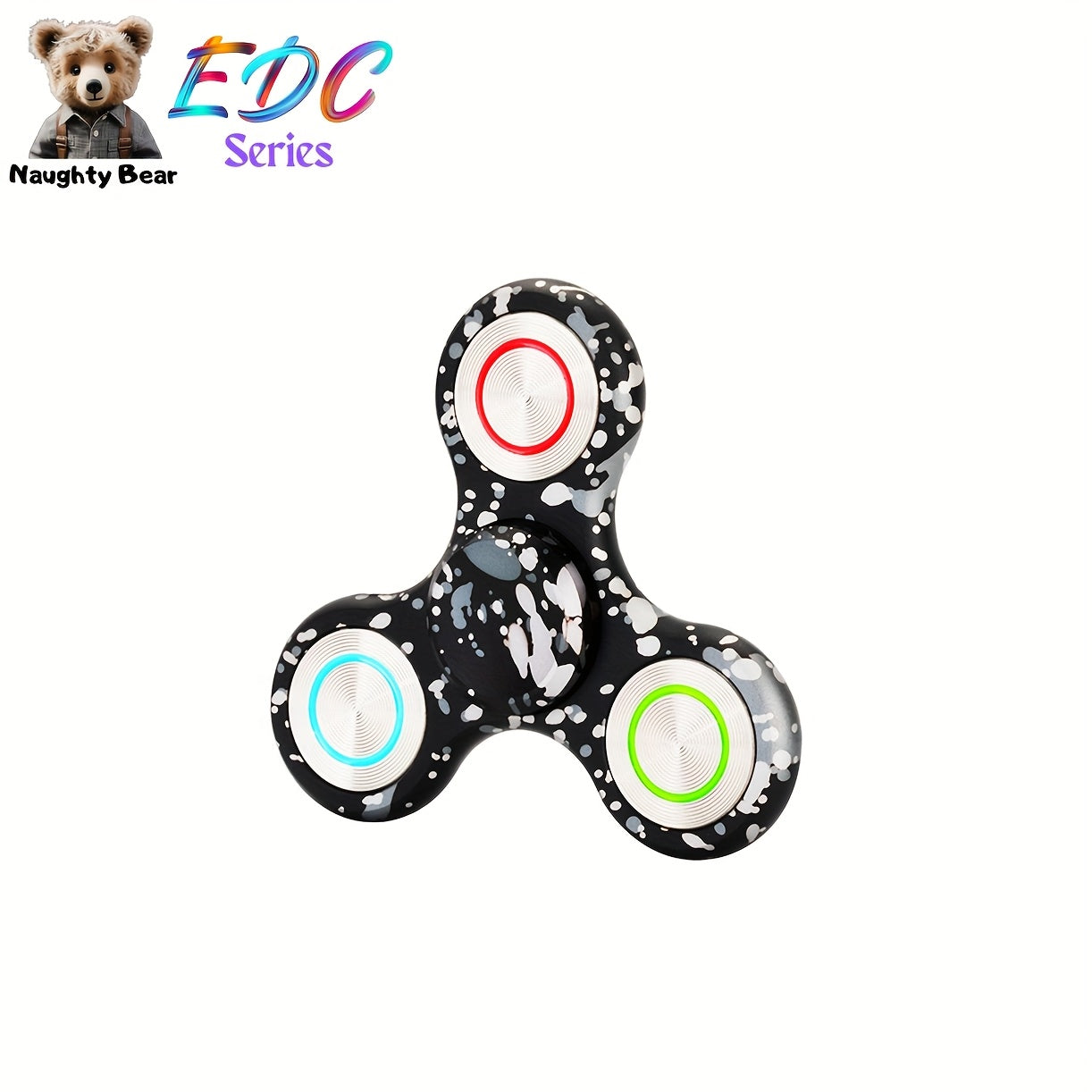 Alloy Fidget Spinner with Stainless Steel Bearing