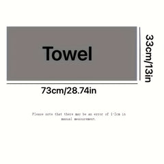 Cotton Striped Hand Towel Soft Skin-friendly Face Towel Highly Absorbent Towel