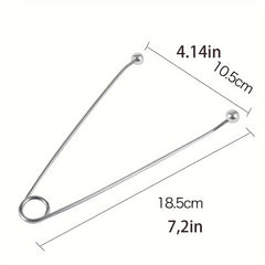 Stainless Steel Fish Mouth Spreader Fishing Tackle Accessory