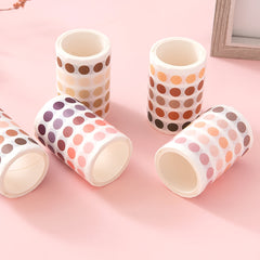 Colorful Polka Dot Sticker Tape Paper Sticker