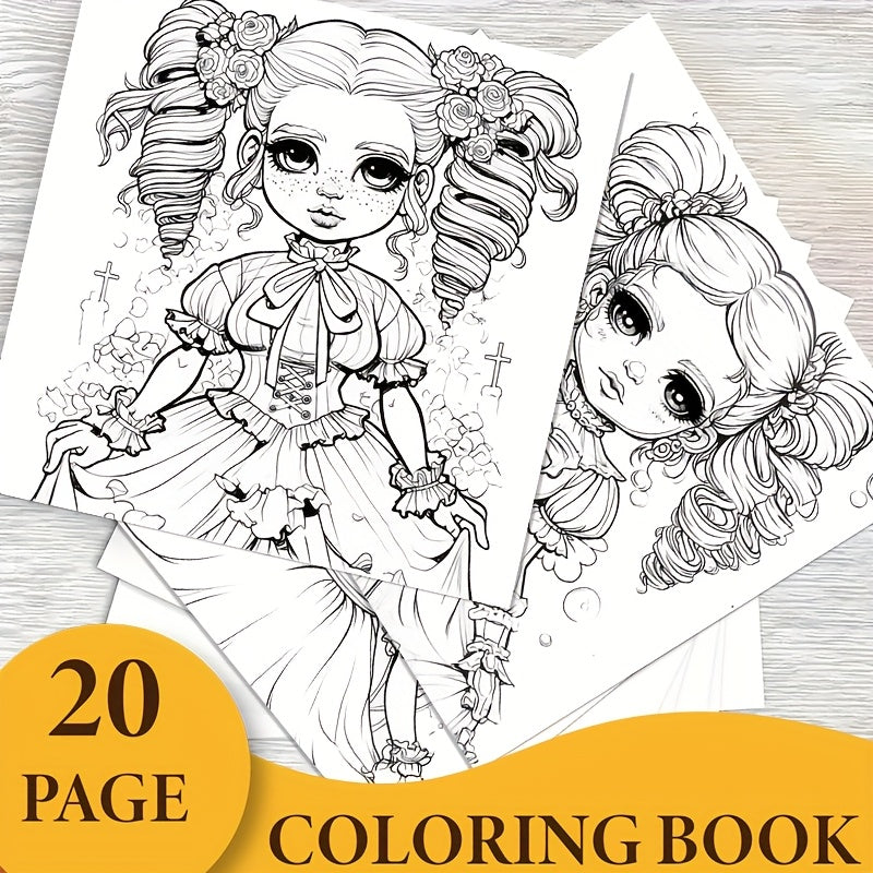 Stress-Relief Coloring Book for Teens and Adults