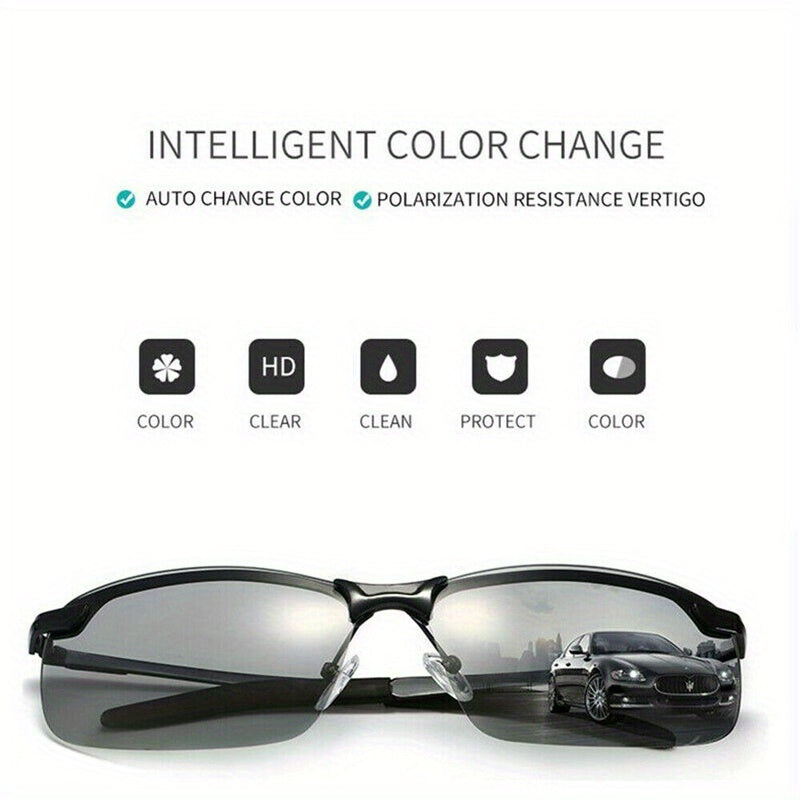 Men's Night Driving Sunglasses for Cycling Travel