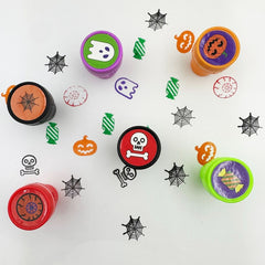 6 Halloween Cartoon Stamp Sets for Kids