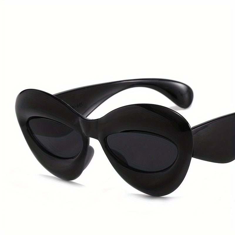 Y2K Inflated Lip Sunglasses Men Women Hiphop Funny Glasses UV400