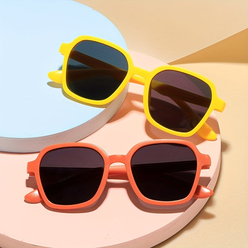 Kids Square Sunglasses Candy Glasses UV400