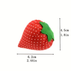 DIY Craft Strawberry Pin Cushion Needle Holder Sewing Kit