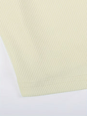  Ribbed Crop Cami Top