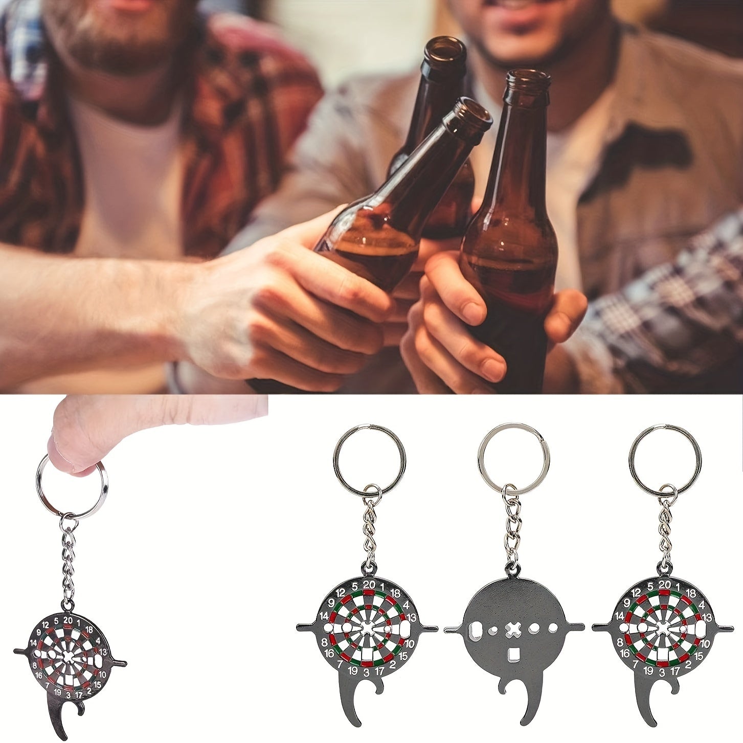 Dart Shaft Tool Multifunction Keychain - Opener & Wrench