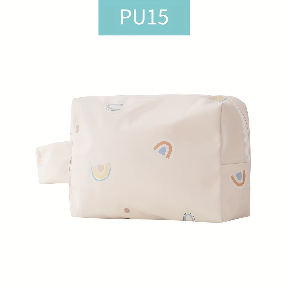 Portable Cosmetic Bag with Zipper Toiletry Wash Bag