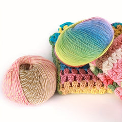 3pcs 100 Wool Yarn for Scarf Shawl Sweater Hat 150g