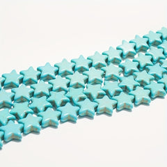 30 Stars 25 Moon Turquoise Beads DIY Necklace Bracelet