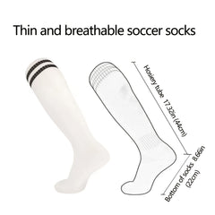High Top Soccer Socks for Men and Women One Size Fits All 6 10