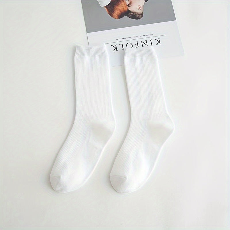 6 Pairs Comfy & Breathable All-match Women's Socks