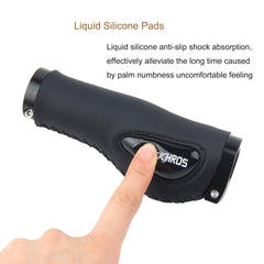 Soft Silicone Handlebar Grips for Mountain Road Cycling