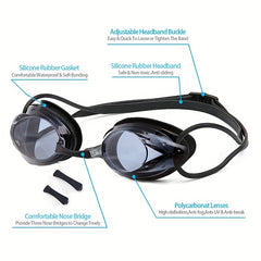Unisex Anti Leaking Anti Fog UV Protection Swimming Goggles